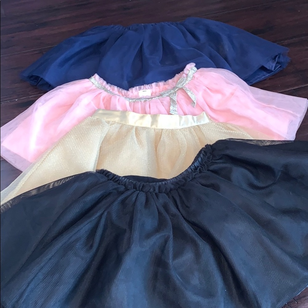 4 tutu skirts